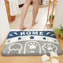 DecorBites™ Cartoon Animal Bathroom Carpet - Non-slip Absorbent Soft Bath Rug