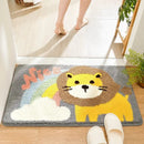 DecorBites™ Cartoon Animal Bathroom Carpet - Non-slip Absorbent Soft Bath Rug