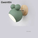 DecorBites™ Cartoon Mouse Wall Lamp | Nordic LED Sconce for Kids' Room & Bedroom