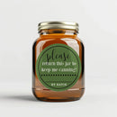 Please Return Canning Labels