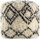 Ravelsbach Cream Pouf