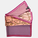 Merano - Silk Neckerchief - Plum
