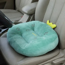 Plush cartoon car cushion thicken office chair pad bedroom support