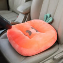Plush cartoon car cushion thicken office chair pad bedroom support
