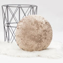 Plush dark grain velvet pillow cover living room decor