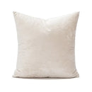 Plush dark grain velvet pillow cover living room decor