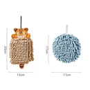 DecorBites™ Cat Kitchen Hand Towel Microfiber Chenille Super Absorbent Quick-dry Home Towel