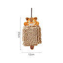 DecorBites™ Cat Kitchen Hand Towel Microfiber Chenille Super Absorbent Quick-dry Home Towel