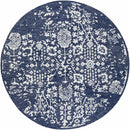 Poole Navy Wool Area Carpet