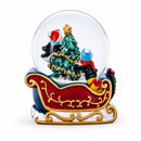 Penguin Sleigh Ride Mini Water Snow Globe
