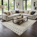 KMRSH-4614 Ivory Tribal Carpet - Clearance