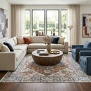 Erna Washable Area Rug - Clearance