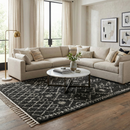 Thetford Black Berber Shag Rug - Clearance
