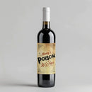 Poison Brew Wine Label