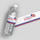 Political Flag Water Bottle Labels