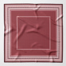 Verona - Silk Neckerchief - Tuscan Red