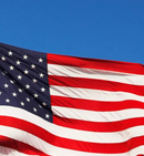 POLY-EX Polyester American Flag — Heavy-Duty Built for High Winds