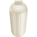 Polyform G-5 Twin Eye Fender 8.8" x 26.8" - Metallic White