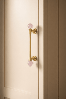 Poma Crystal Knob & Pull Bar