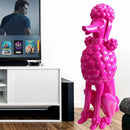 Poodle Floor Figurine