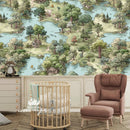 Camping wallpaper - Nursery Wall Decor Wallpapers
