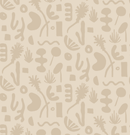 Pool Side Wallpaper, tan