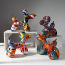 DecorBites™ Balloon Dog Sculpture: Pop Art Decorative Figure for Home - Animal Statue