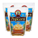 Organic Yellow Popcorn | Pack of 3 | 2 lb | Non-GMO | Grain Place Foods
