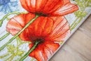 Poppies and Butterflies BU4018L Counted Cross-Stitch Kit