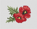 Poppies B023L Counted Cross-Stitch Kit
