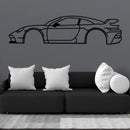 Porsche 911 GT3 RS Car Silhouette