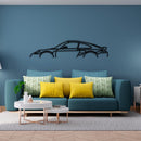 Porsche 911 Turbo S 997 Car Silhouette