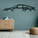 Porsche 911 Turbo S 997 Car Silhouette