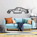Porsche 933 Car Silhouette