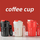 Portable 400ml coffee thermos bottle – kitchen shaker cup
