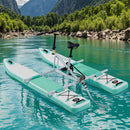 Portable Inflatable Water Marine Pedal Water Bike Kit With Accessories (SAK61284)