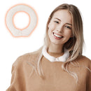 Portable Neck Heating Pad, Microwavable Ring for Neck Pain Relief, Cramps, and Sore Muscles