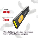 Portable T7 LED Flashlight Keychain with Magnet Base