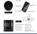 44 inch Portable Tower Fan with Oscillation