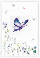 Post Card SP-102L Counted Cross-Stitch Kit