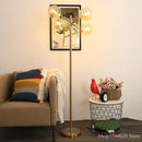 Post-modern gold decorbites glass bubble floor lamp for living room