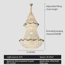Post-modern luxury crystal chandelier living room light