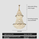 Post-modern luxury crystal chandelier living room light