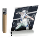 Dak Prescott Canvas Art – Cowboys Celebration Wall Decor