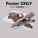 Roger Federer Poster Tennis player  Hand Made Posters Canvas Print Kids Wall Art Man Cave Gift Home Decor