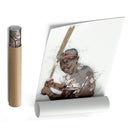 Hank Aaron Canvas Art – Atlanta Braves Wall Decor