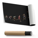 LeBron James Canvas Art – Lakers Evolution Wall Decor