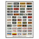 Nebraska License Plate History Poster | Nebraska State Historical Society