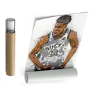 Giannis Antetokounmpo Canvas Art – Milwaukee Bucks Wall Decor