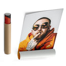 Mac Miller Canvas – Rap Icon Wall Art for Studio Decor
